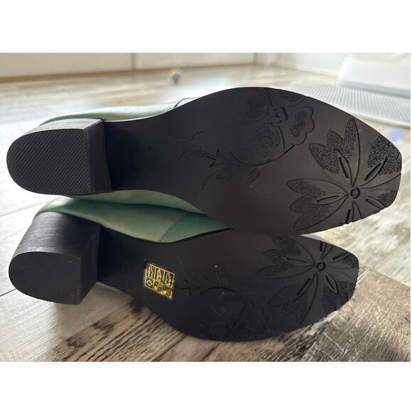 Spring Step L'Artiste Womens Peru Boots EUR 39 US 8 Turquoise Aztec Artsy NEW - Picture 8 of 9